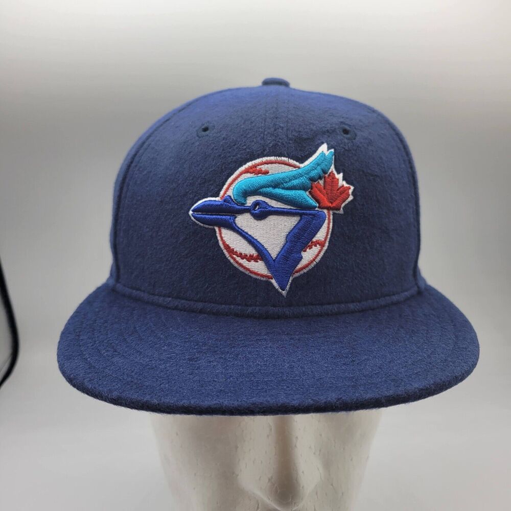Toronto Blue Jays Unisex Mens Womens 7 3/8 Fitted New Era Wool Hat 59FIFTY MLB - Picture 1 of 13